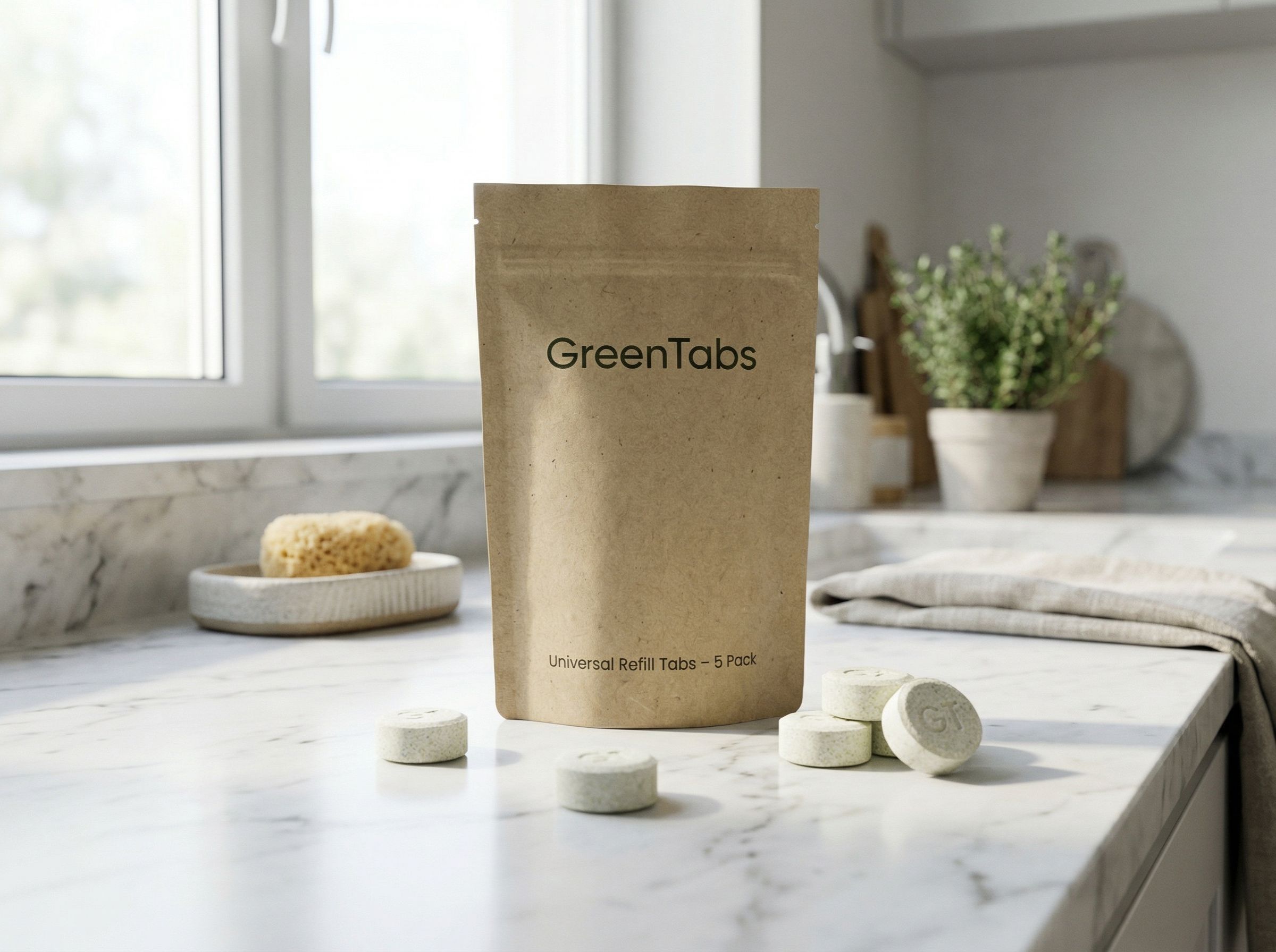 5 GreenTab Tabs